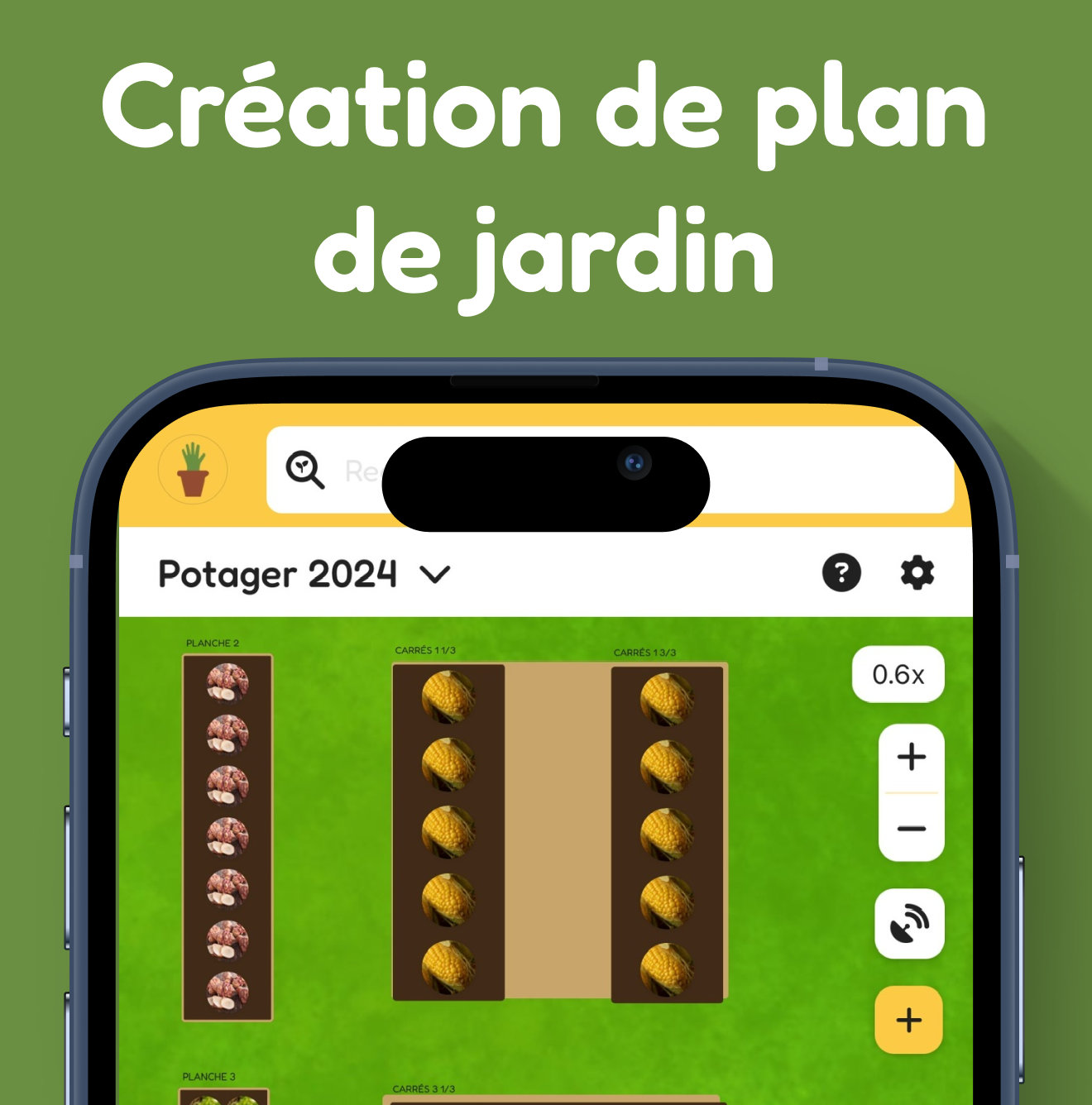Un an d'accès à l'application La Main Verte
