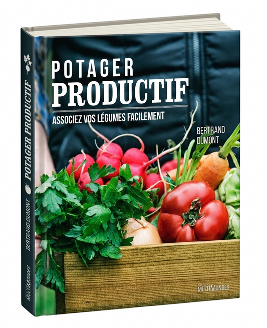 Livre « Potager productif : associez vos légumes facilement » de Bertrand Dumont