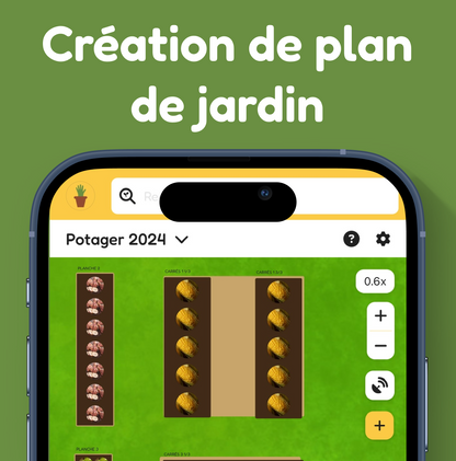 Un an d'accès à l'application La Main Verte