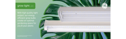 Lampe de croissance DEL GE robuste pour semis et cultures intérieures