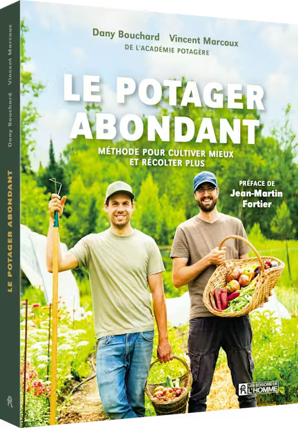 Livre « Le potager abondant » par l'Académie Potagère